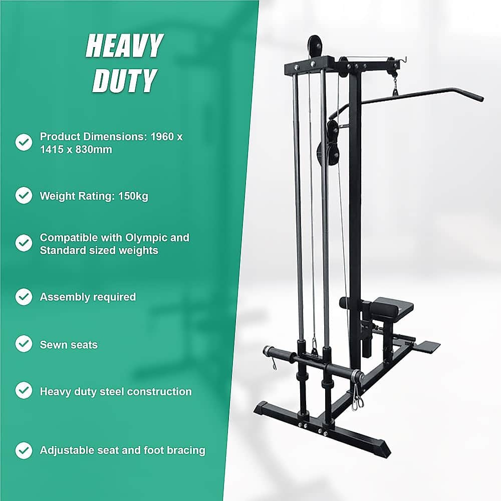 PullDown Low Row Fitness Machine