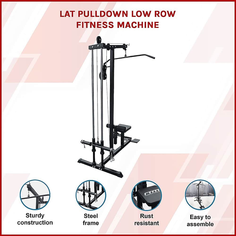 PullDown Low Row Fitness Machine