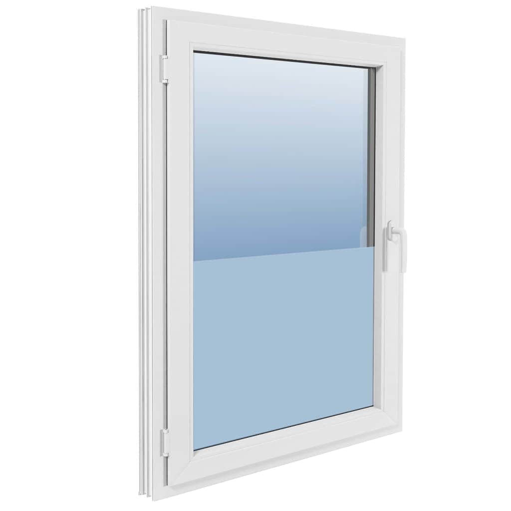 Pure Frosted Privacy Window FilM Milk Glass Adhesive L