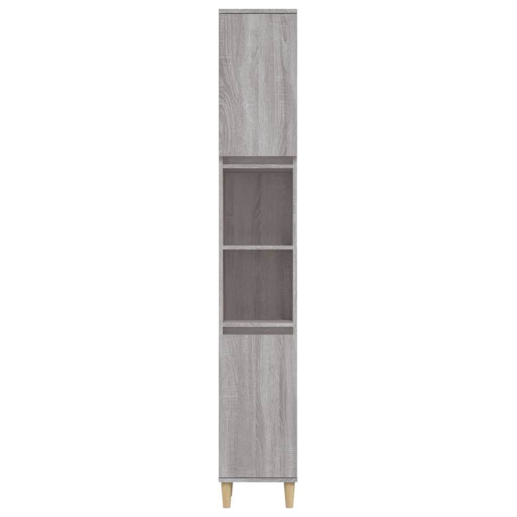 Pure White Engineered Wood Vanity Organizer for Bathrooms
