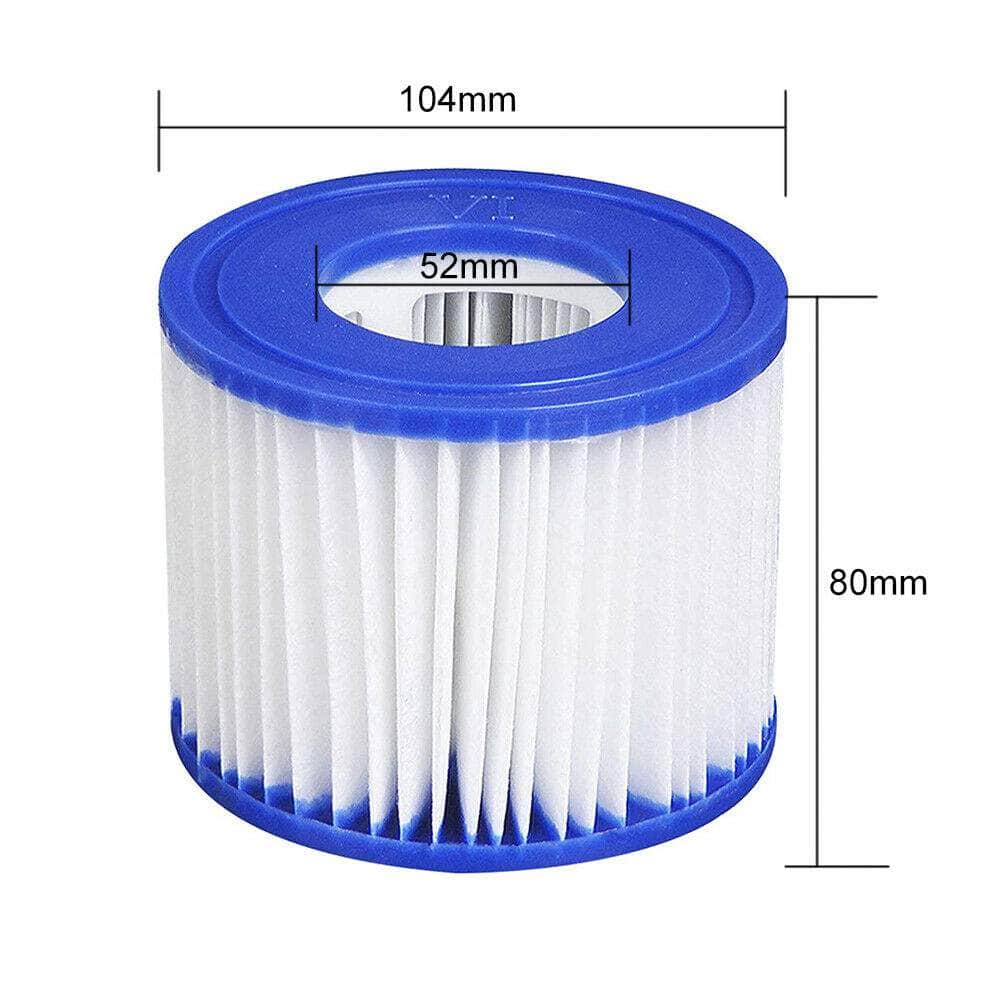 Purefilter 8Pcs Replacement Cartridge For Lay-Z-Spa
