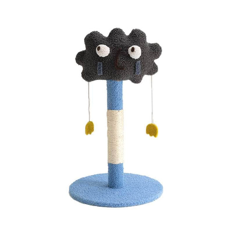 PurrfectPlay: Adorable Cat Scratching Post Toy Tree