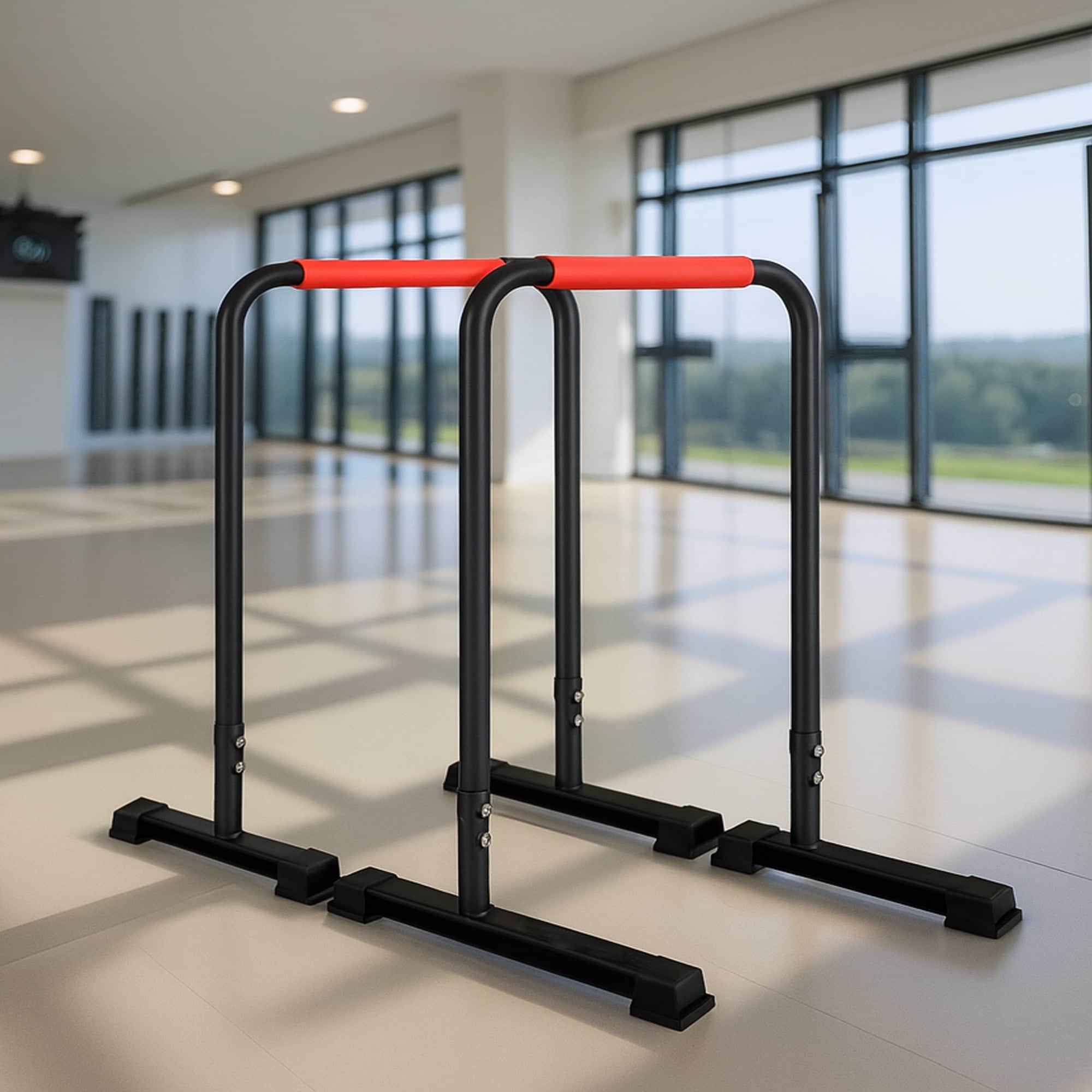 Push-Up Dip Bars Pair Separated Type Heavy Duty 200kg Capacity