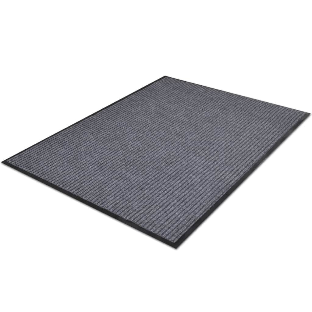 PVC Door Mats 2 pcs Grey - Simple deals