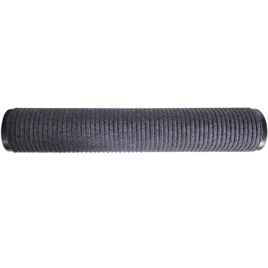 PVC Door Mats 2 pcs Grey - Simple deals