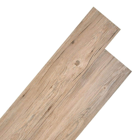 PVC Flooring Planks 5.26 mÂ² 2 mm Oak Brown