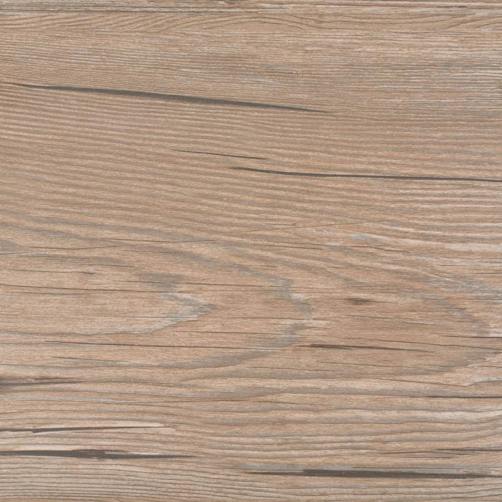 PVC Flooring Planks 5.26 mÂ² 2 mm Oak Brown