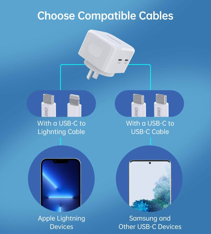 Q5008 Pd 35W Dual Usb-C Charger