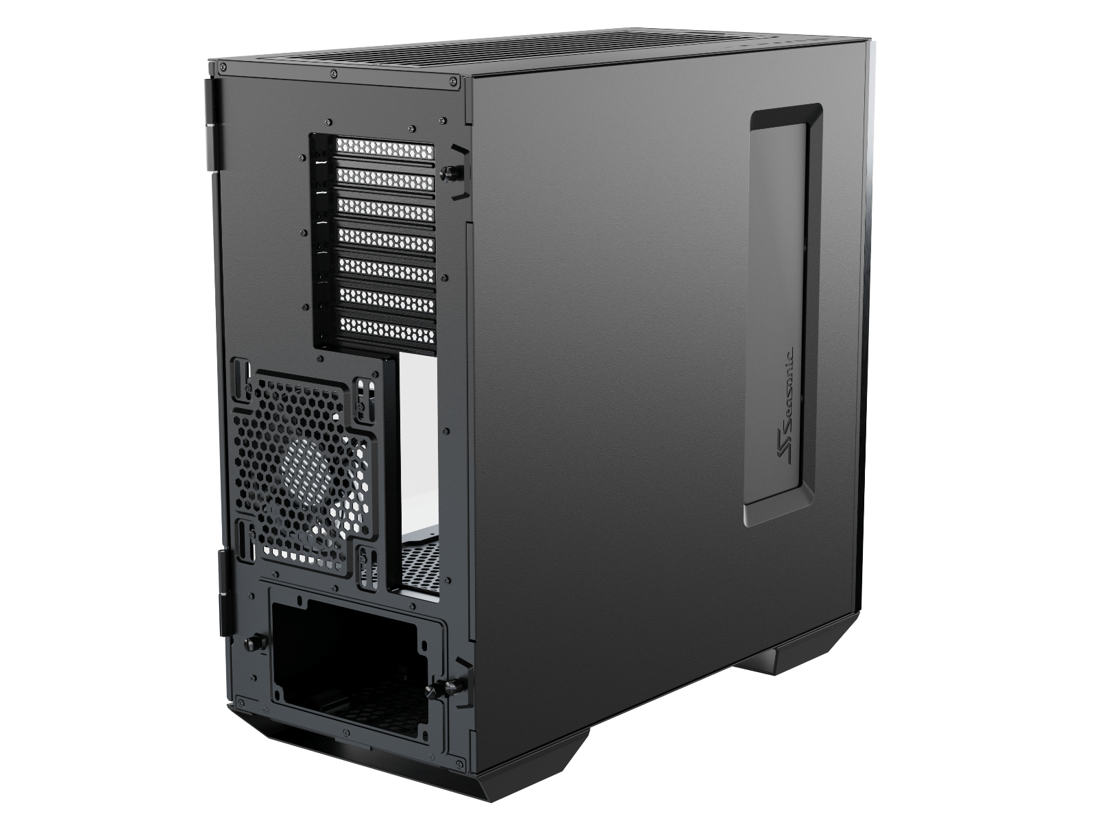 Q704 Aluminum Case With Syncro 650W 80 Plus Gold Psu & Connect Module Red