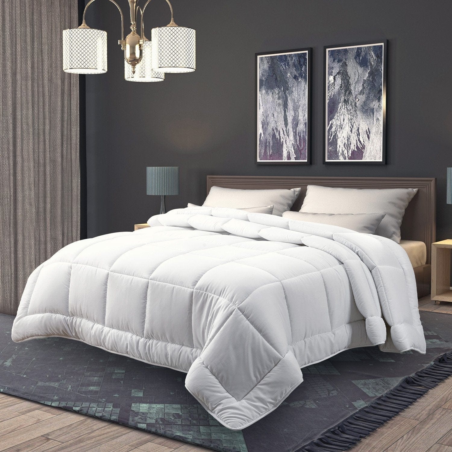 500GSM Goose Down Feather Comforter Doona - Queen/King/Super King | bedding - photo 13