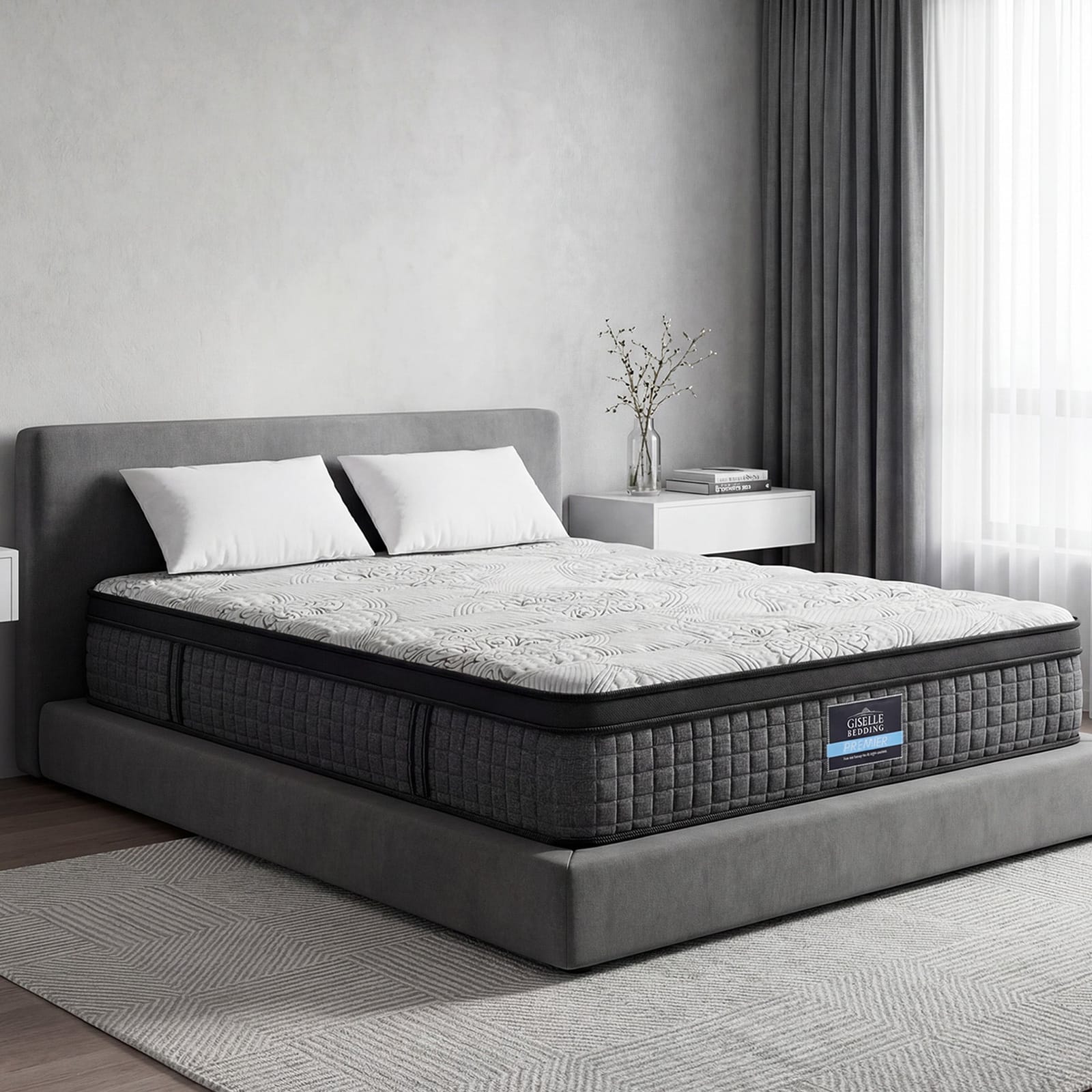 34cm Mattress 9 Zone Latex Foam Queen