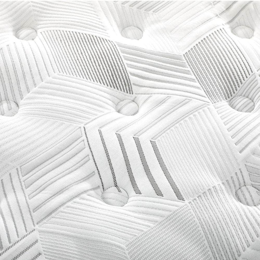 Queen Mattress 22CM Cool Gel Foam Bonnell Spring with Pillows