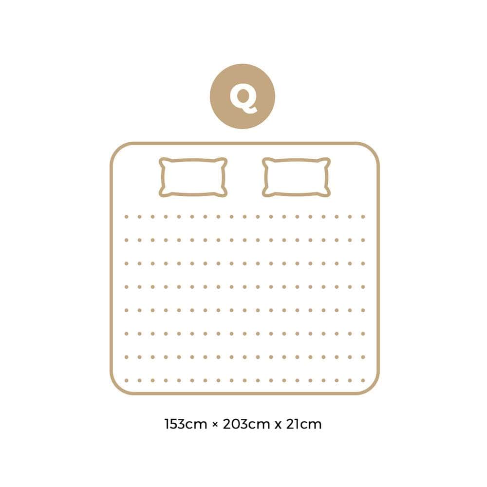 Queen Mattress Bonnell Spring Tight Top 21CM