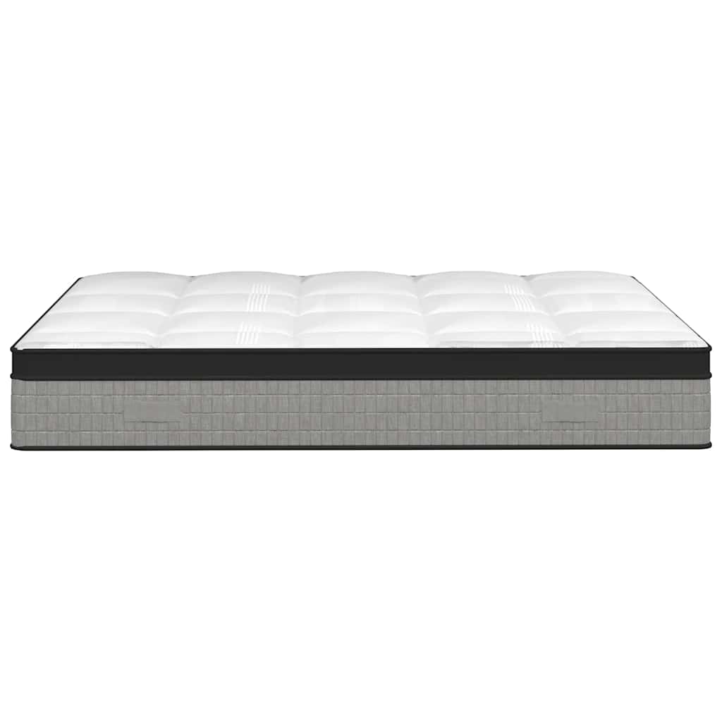 Queen Medium Plus Pocket Spring Mattress Fabric with Foam & 7-Zone Support