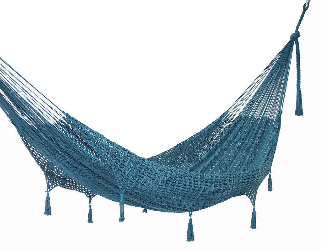 Queen Size Outdoor Cotton Mexican Hammock In Bondi