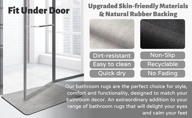Quick-Dry Non-Slip Bath Rug