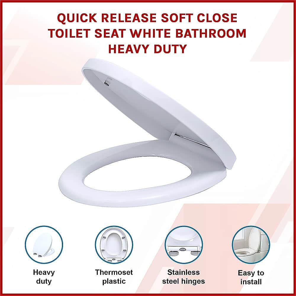 Quick Release Soft Close Toilet Seat