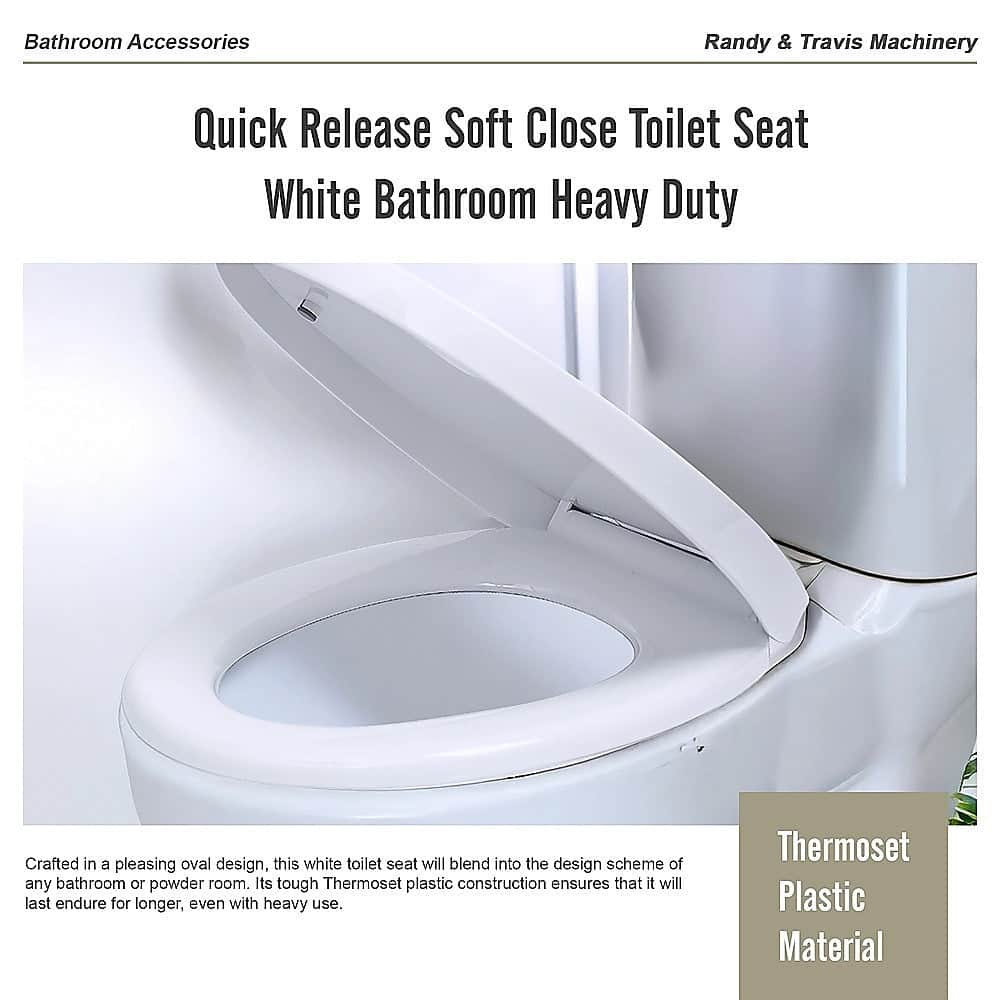 Quick Release Soft Close Toilet Seat