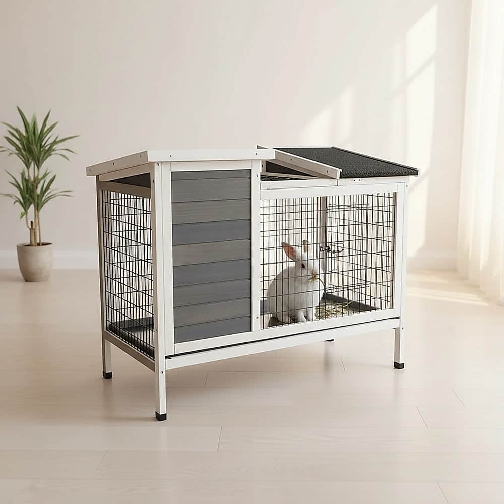 Rabbit Bunny Cage Hutch Pet Cages Enclosure