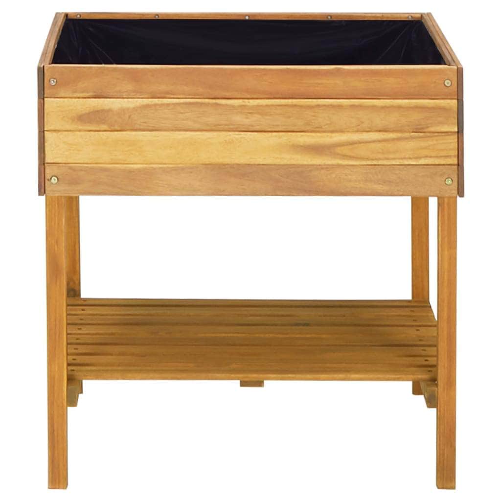 Raised  Garden Planter  Solid Acacia Wood