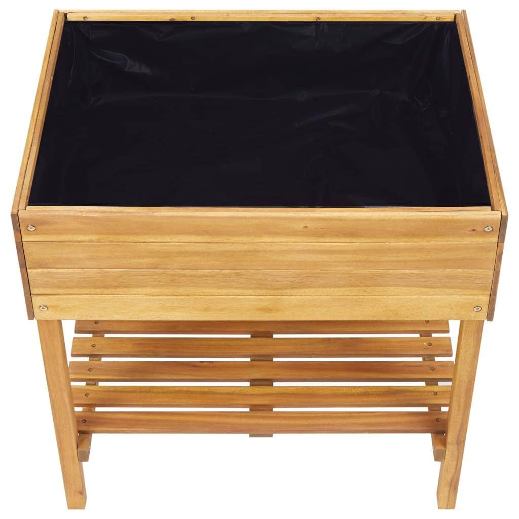 Raised  Garden Planter  Solid Acacia Wood