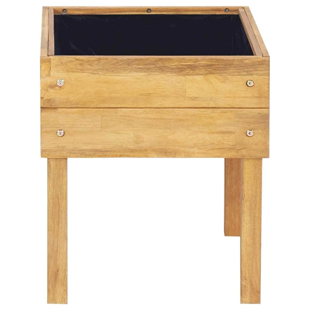 Raised Garden Planter  Solid Acacia Wood