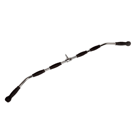 Randy & Travis Rubber-Coated Lat Pull-Down Bar Attachment