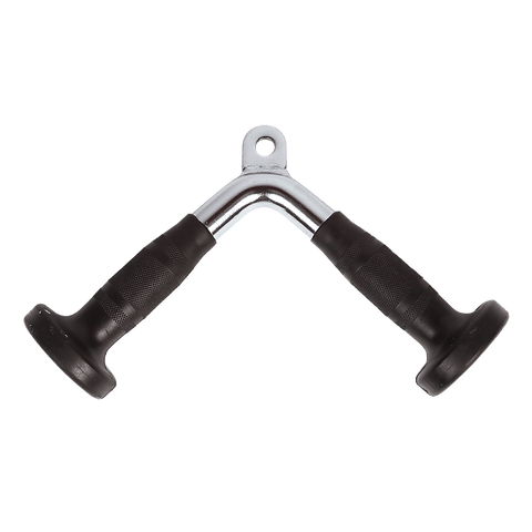 Randy & Travis Rubber-Coated Tricep Pushdown Bar Attachment