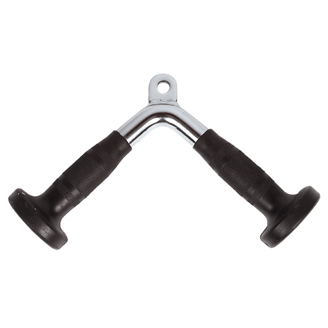 Randy & Travis Rubber-Coated Tricep Pushdown Bar Attachment