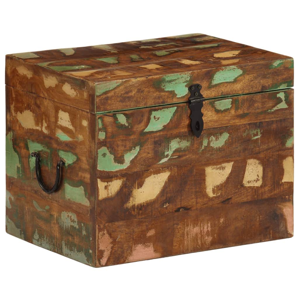 Reclaied Storage Box Solid Wood
