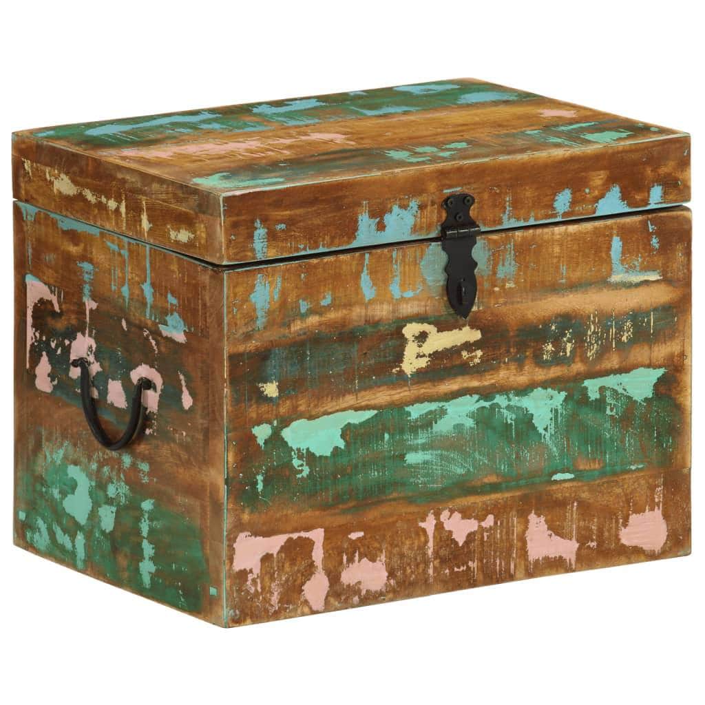 Reclaied Storage Box Solid Wood