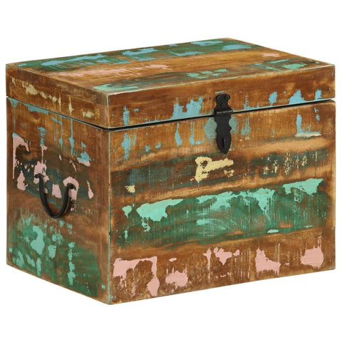 Reclaied Storage Box Solid Wood