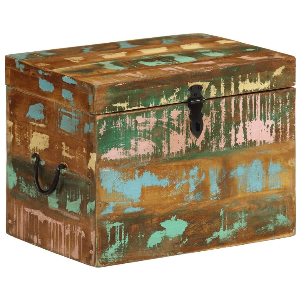 Reclaied Storage Box Solid Wood