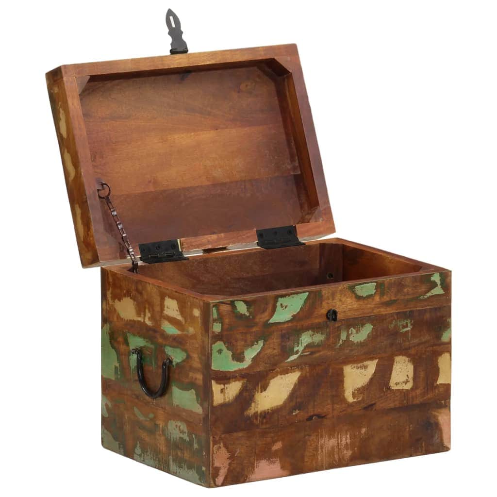 Reclaied Storage Box Solid Wood