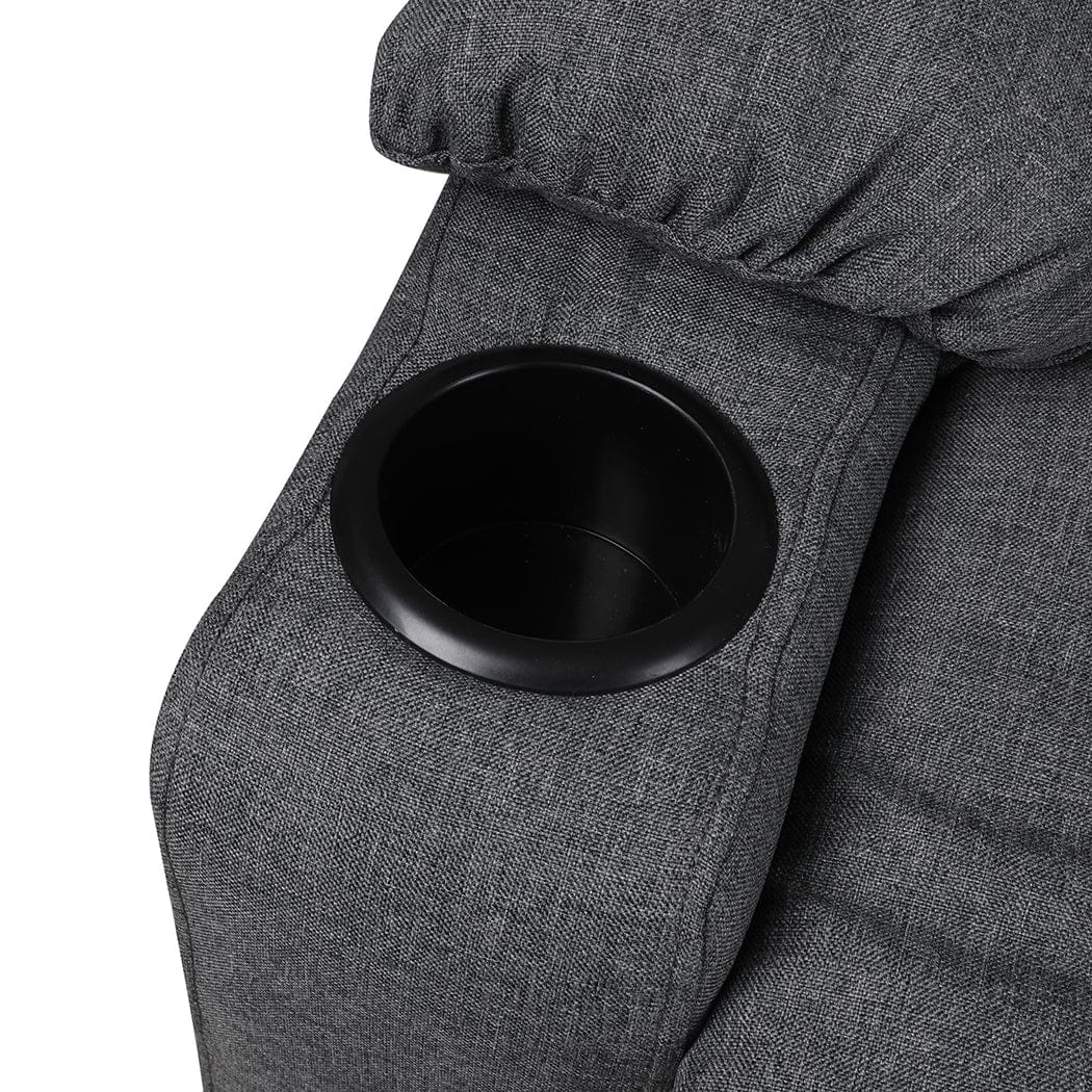 Recliner Chair Electric Lift Grey