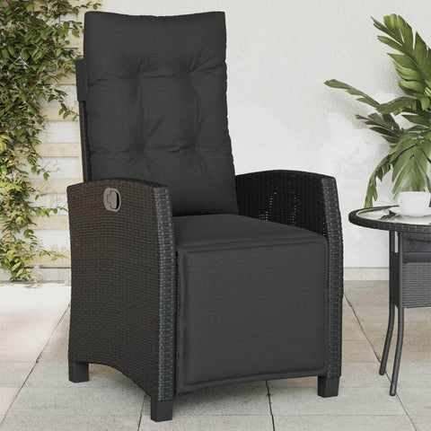 Reclining Garden Chair with Footrest