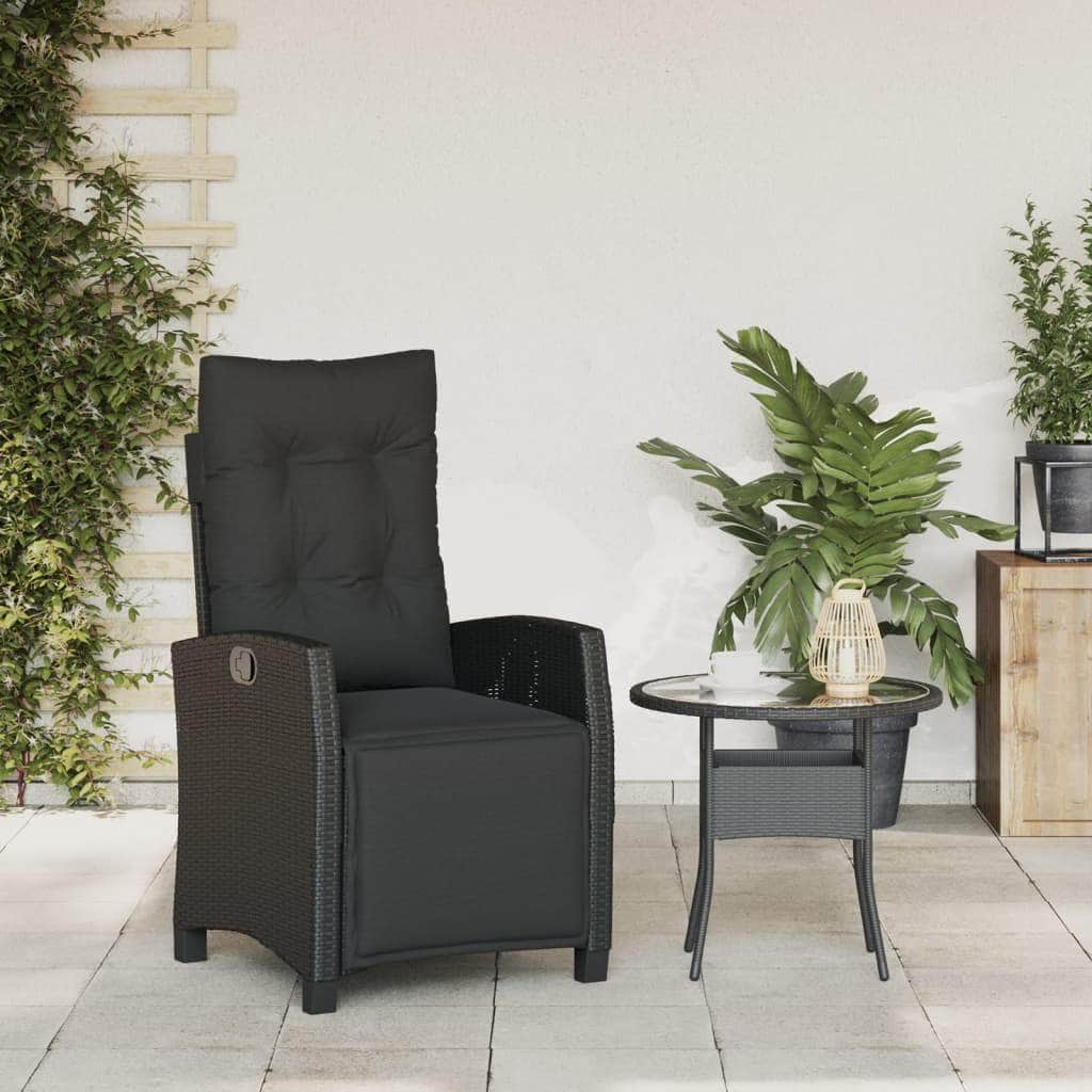 Reclining Garden Chair with Footrest