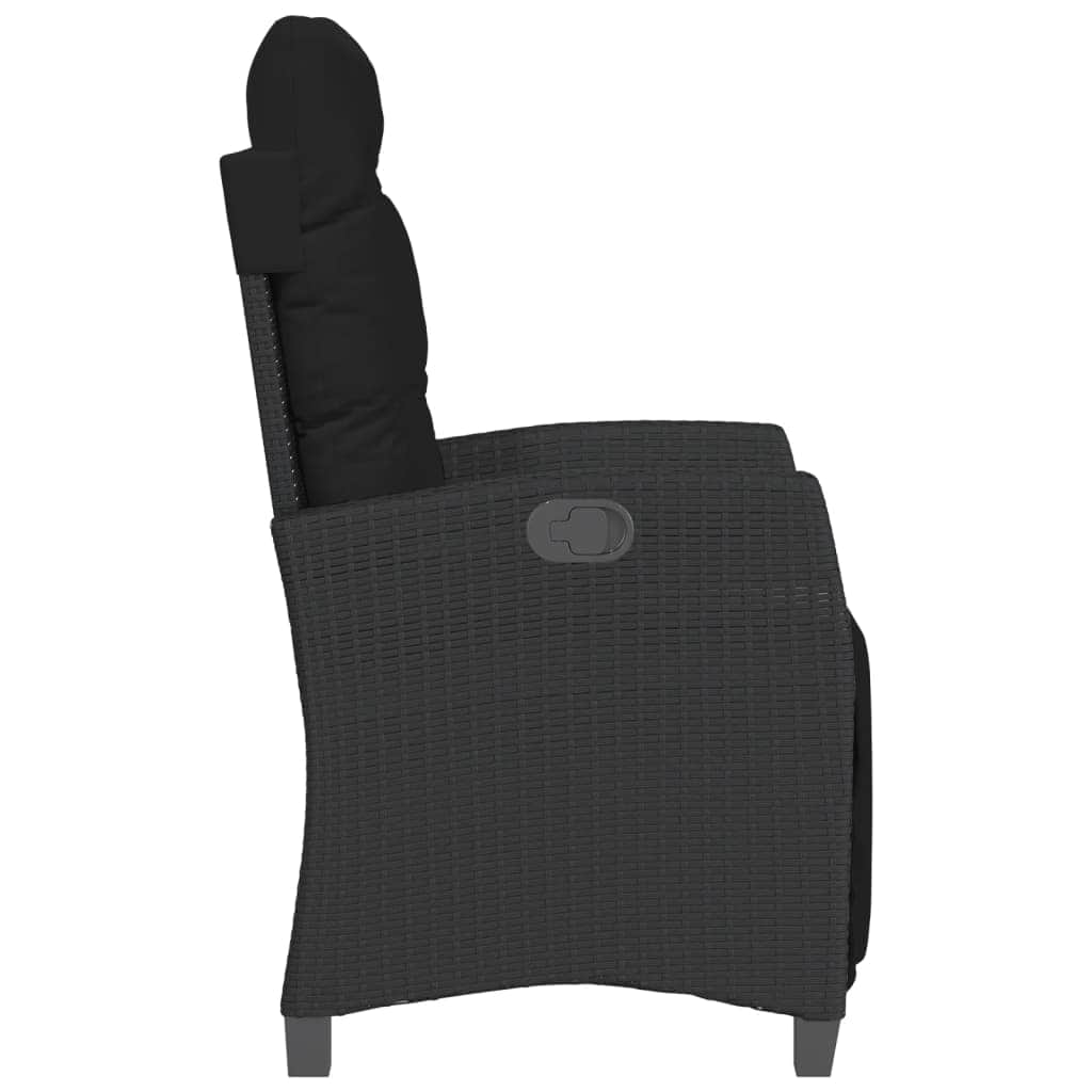 Reclining Garden Chair with Footrest