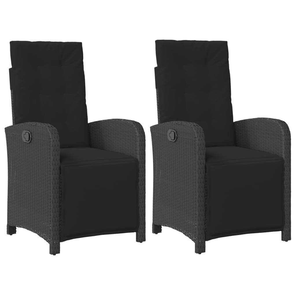 Black Footrest Black-Poly