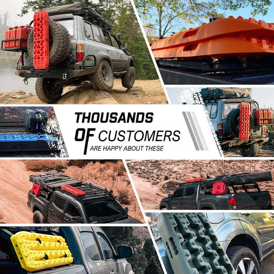 Recovery Tracks Sand Tracks Kit Carry Bag Mounting Pin Sand/Snow/Mud 10T 4Wd - 4WD Recovery Tools