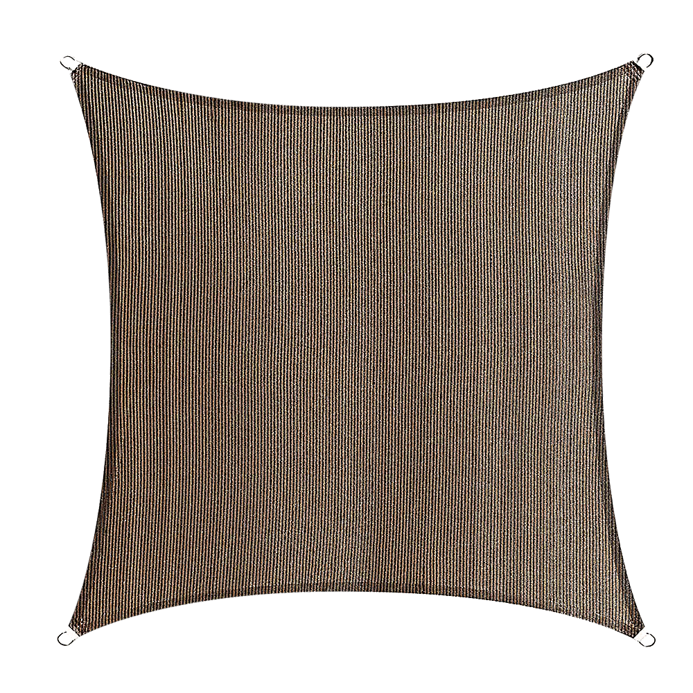 Rectangle Sun Shade Sail Canopy Cover Coffee
