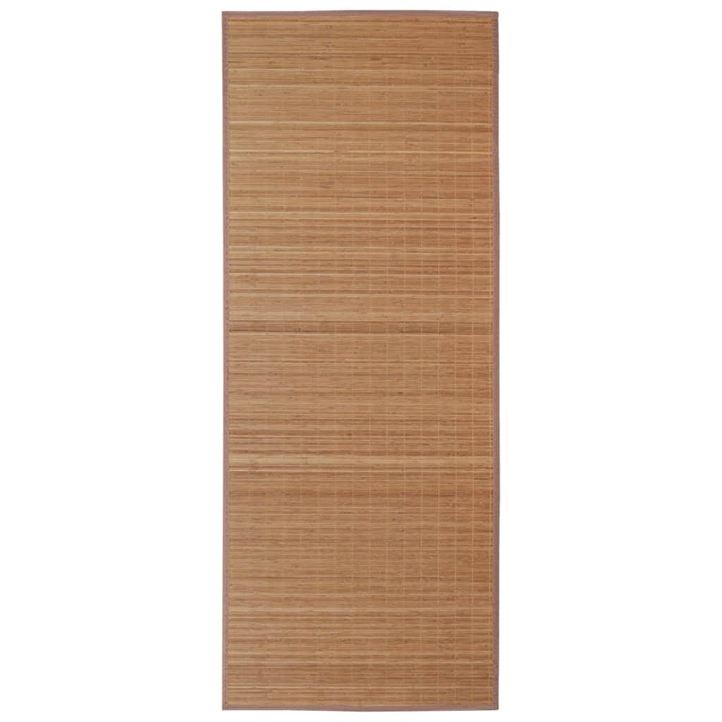 Rectangular Brown Baboo Rug  XL