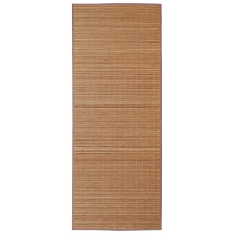 Rectangular Brown Baboo Rug  XL