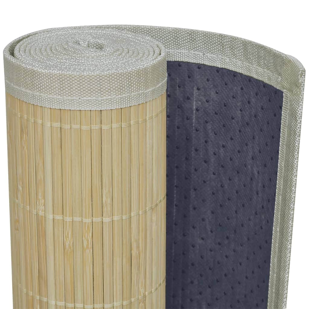 Rectangular Natural Baboo Rug  L
