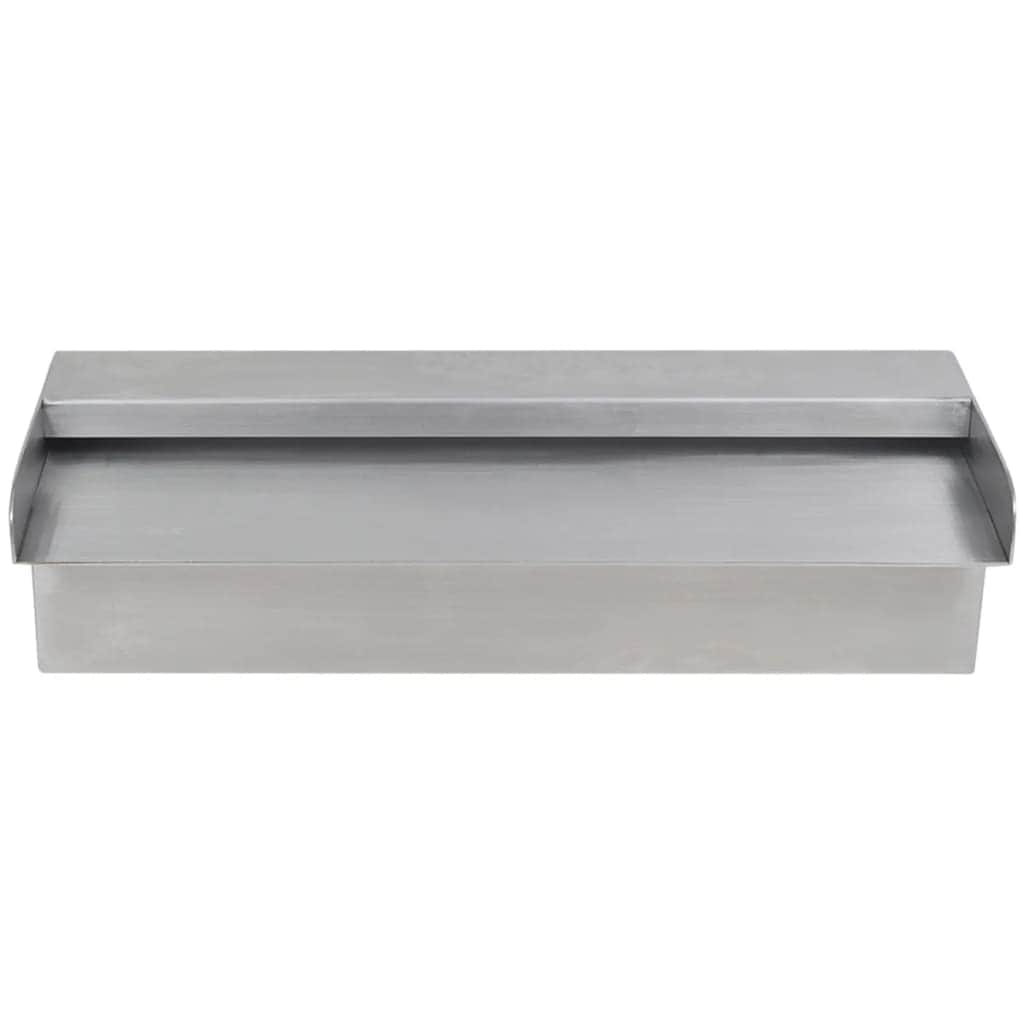 Rectangular Waterfall Pool Fountain Stainless Steel 30 cm - Simple deals