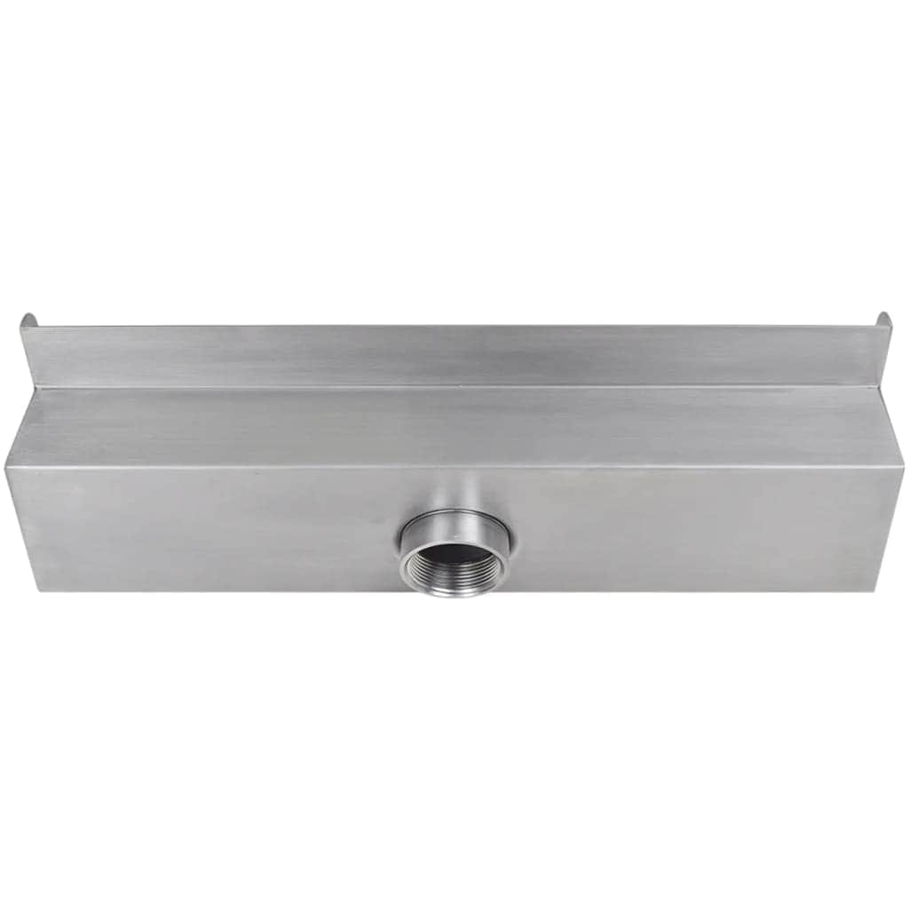 Rectangular Waterfall Pool Fountain Stainless Steel 45 cm - Simple deals