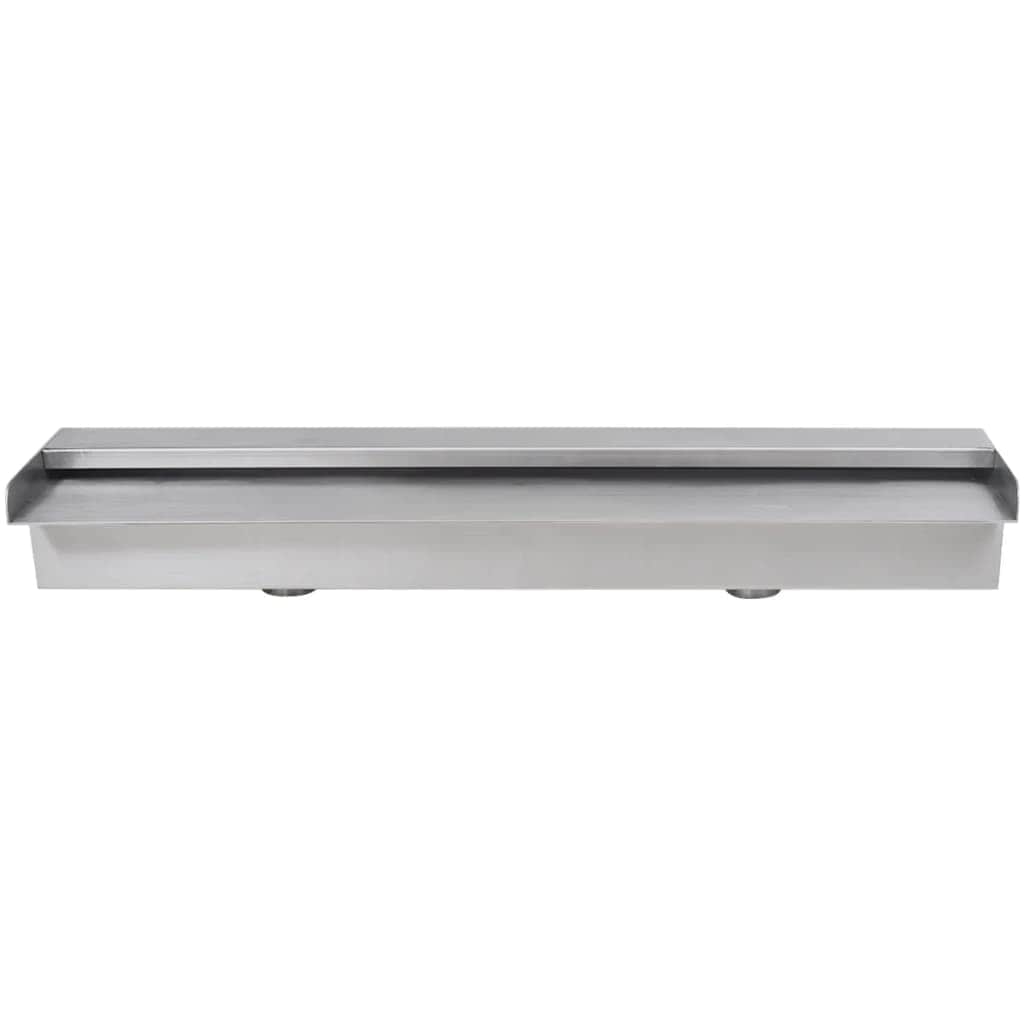 Rectangular Waterfall Pool Fountain Stainless Steel 60 cm - Simple deals