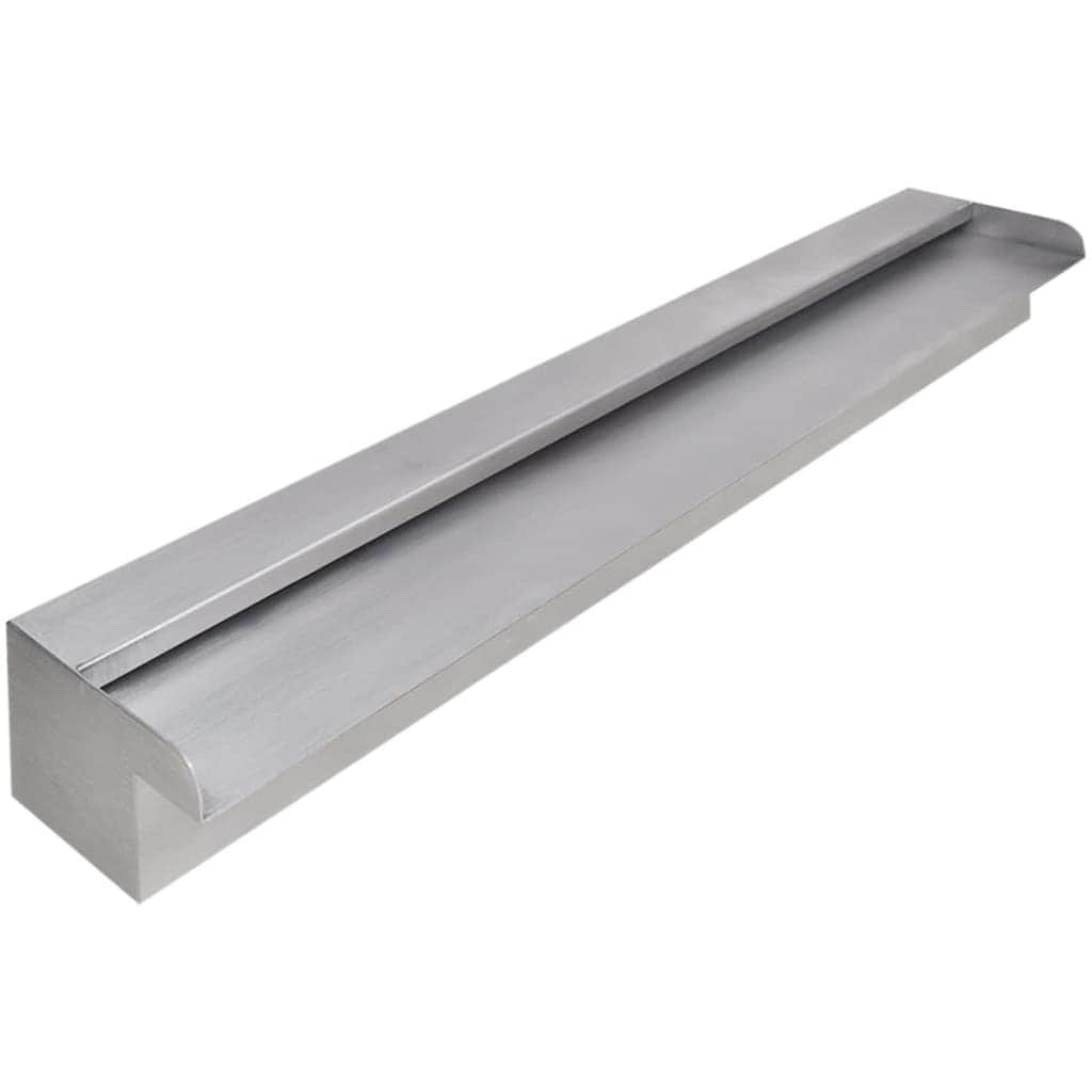 Rectangular Waterfall Pool Fountain Stainless Steel 90 cm - Simple deals