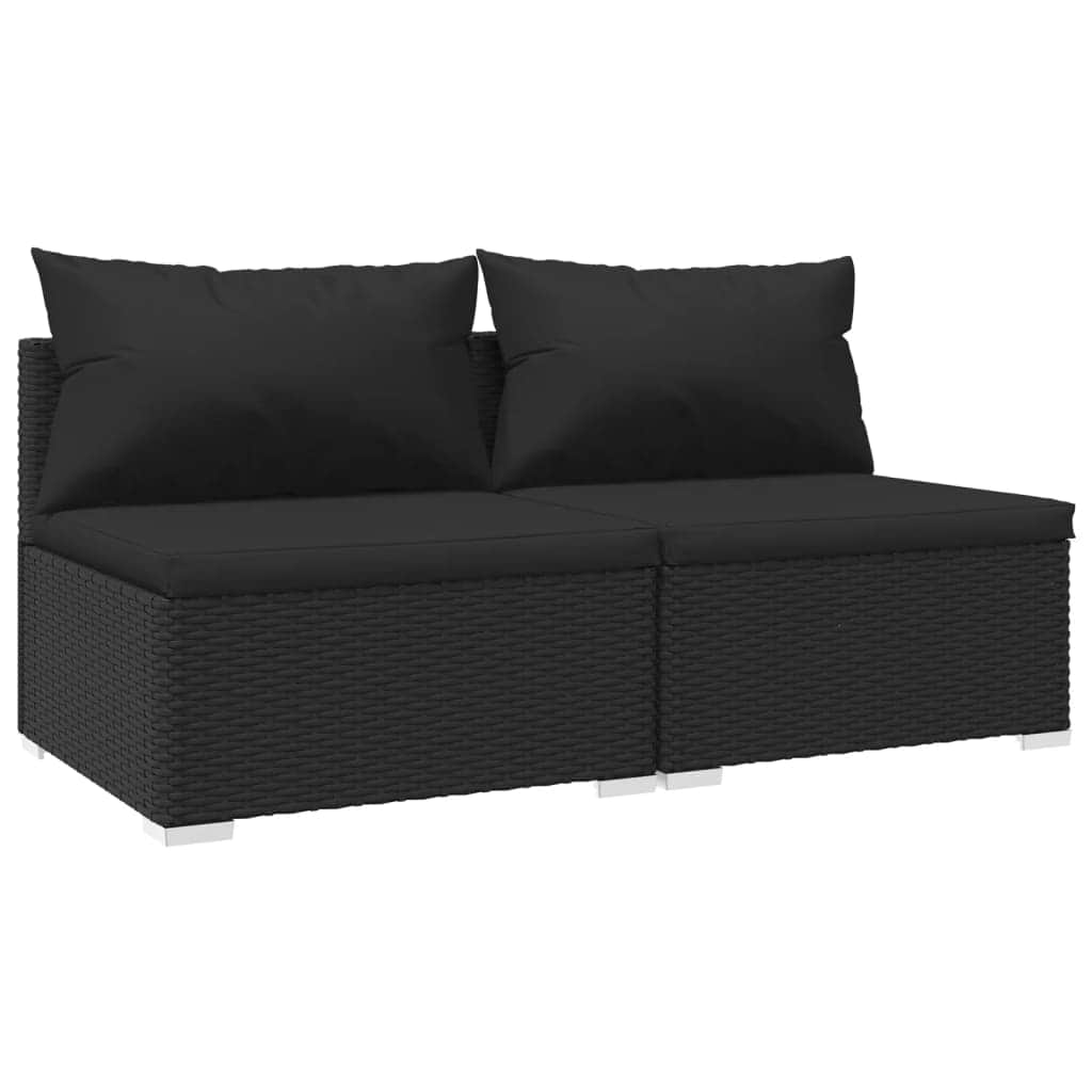 Refined 2 Piece Garden Lounge Set Indoor Outdoor Use Modern Living
