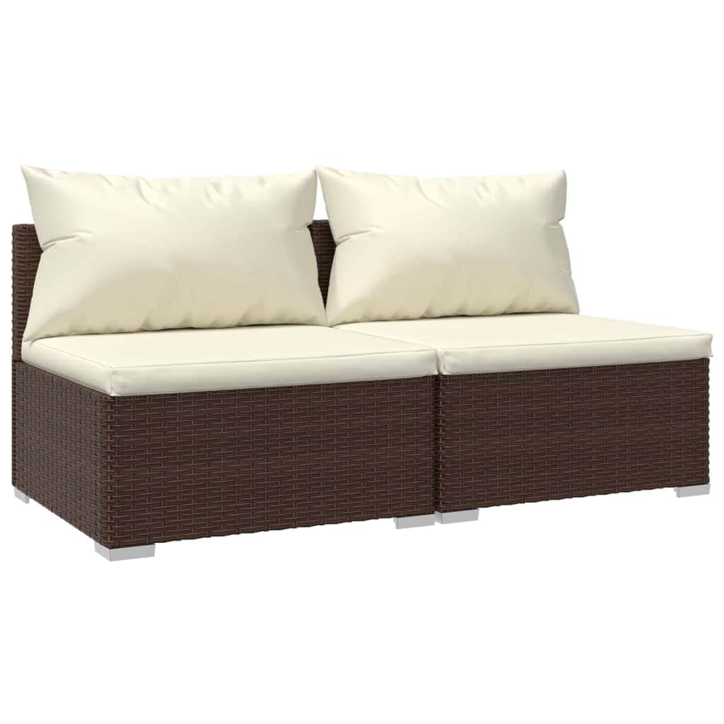 Refined 2 Piece Garden Lounge Set Living Space Upgrade Urban Style
